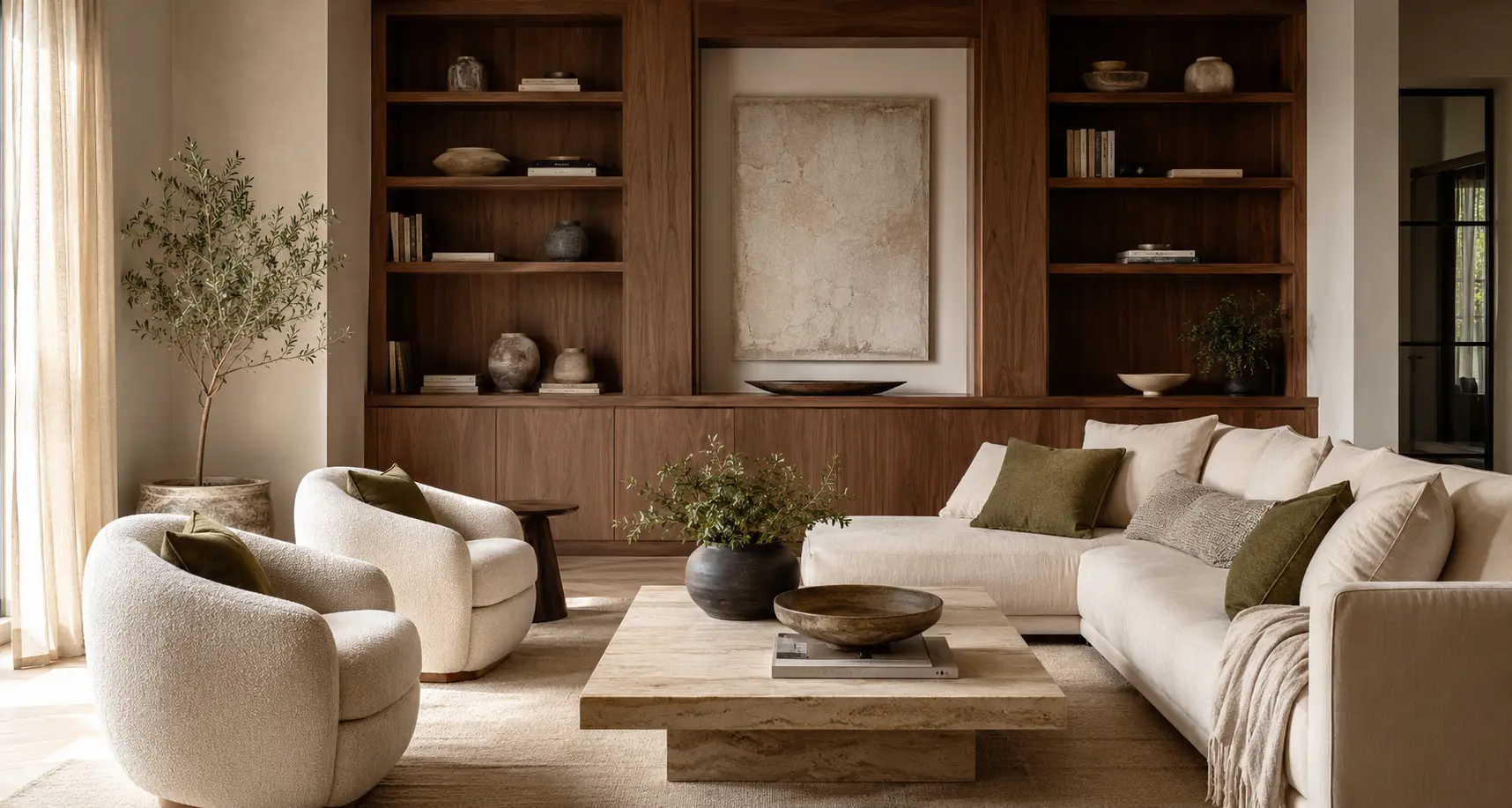 Oak and Ivory interior design project